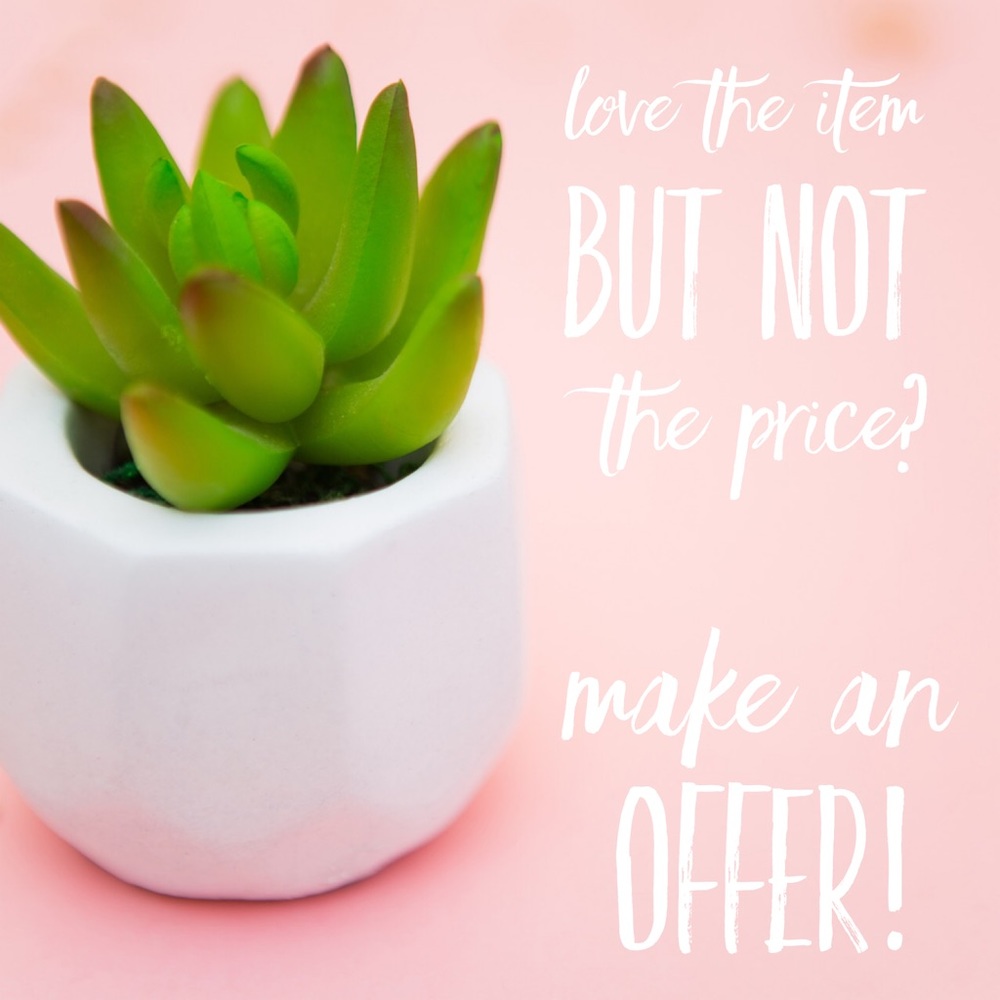 All reasonable offers accepted!